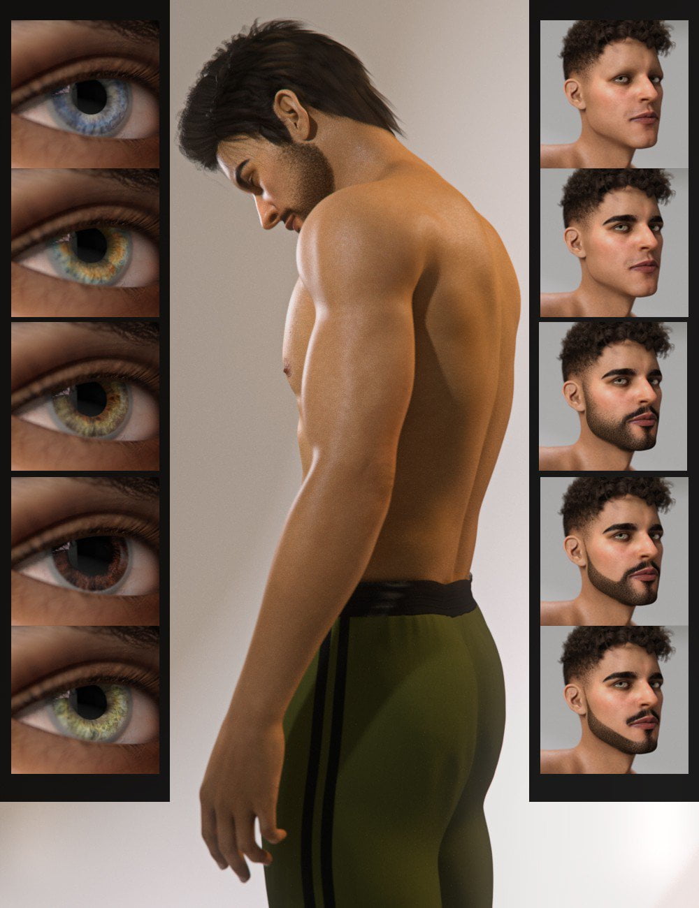 Ricky for Genesis 8 Male