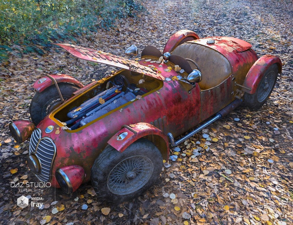 Sports Car Meteor Iray