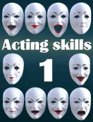 Acting skills 1 for Genesis 8 Female