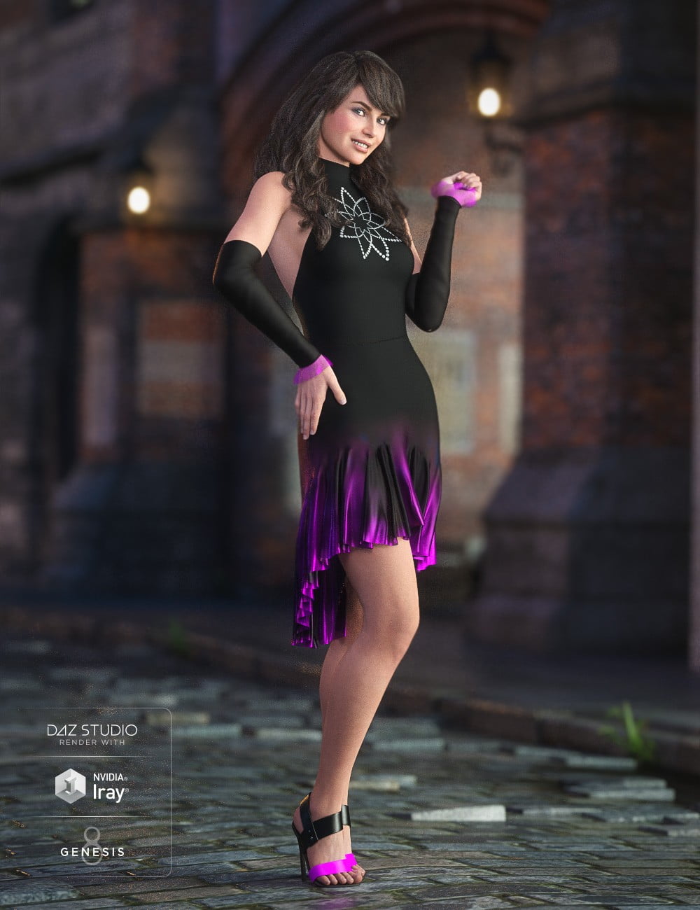 dForce Fitted Drop Waist: Dressy