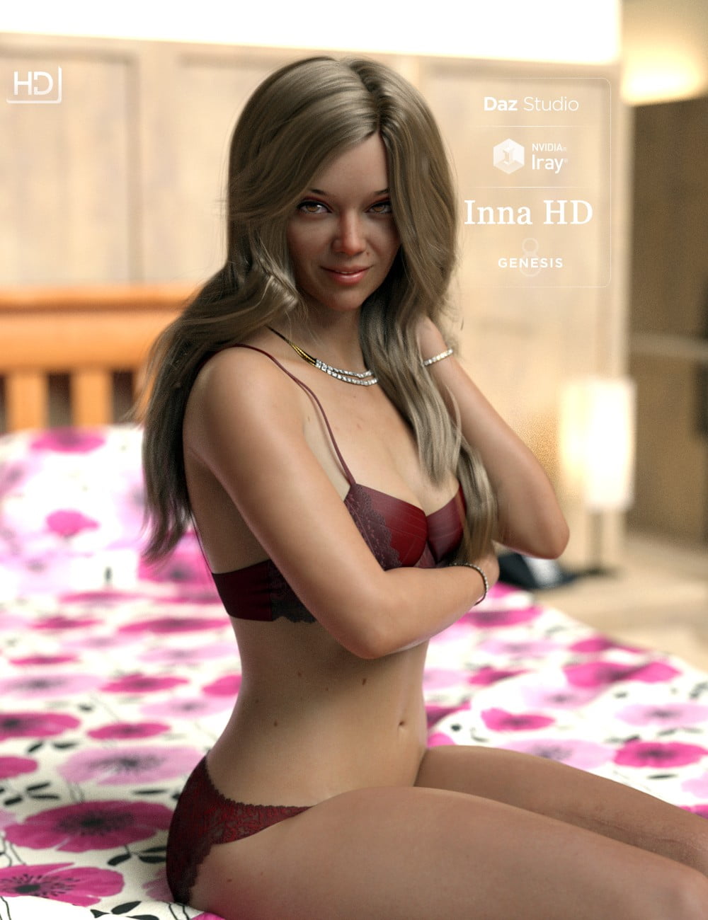Inna HD For Genesis 8 Female
