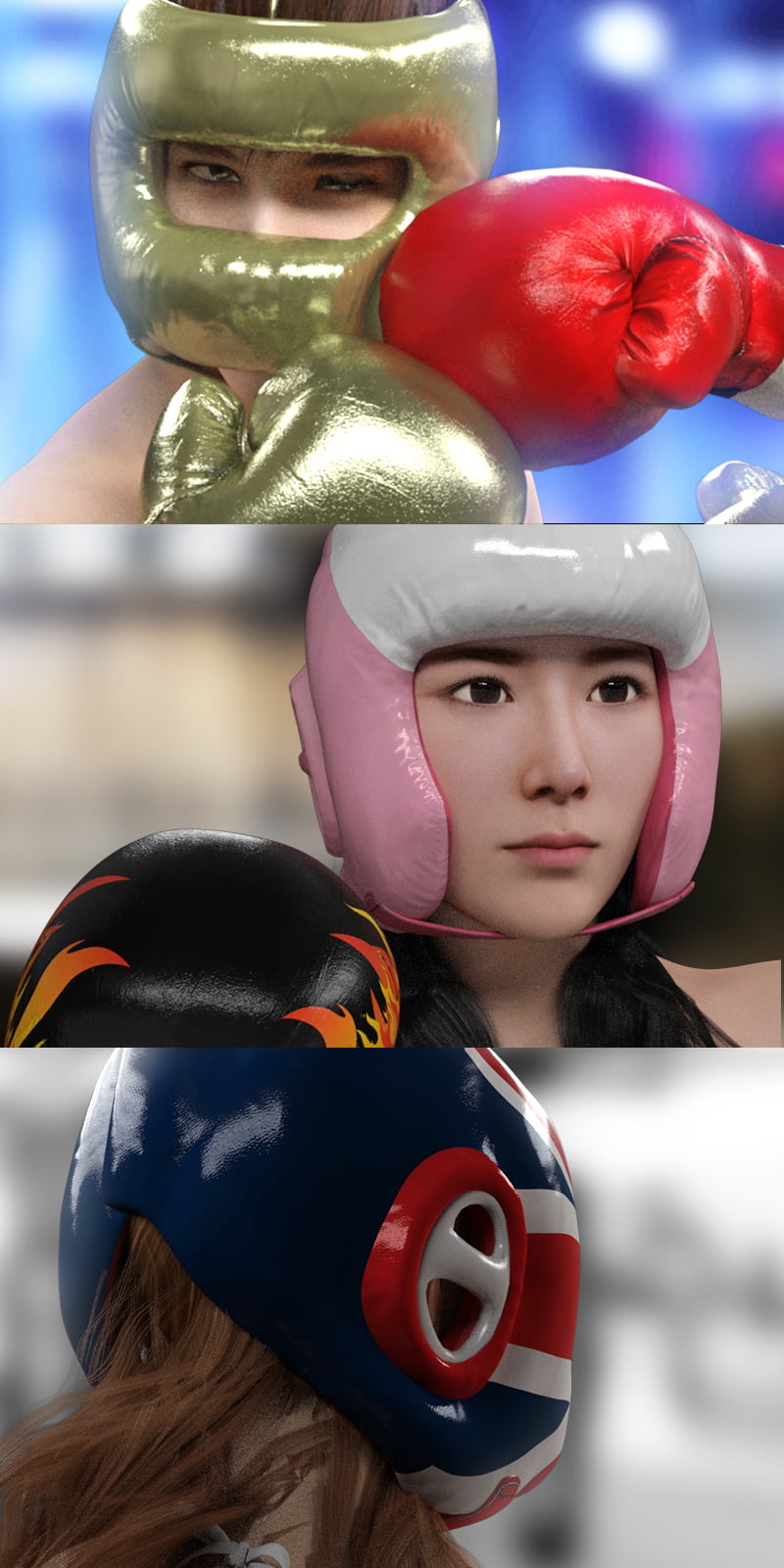 Training Headgears for Genesis 3 and Genesis 8