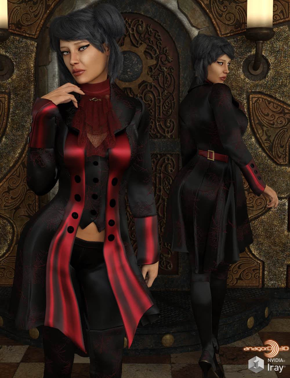 BLACKHAT - Kindred for the Genesis 3 and Genesis 8 Females