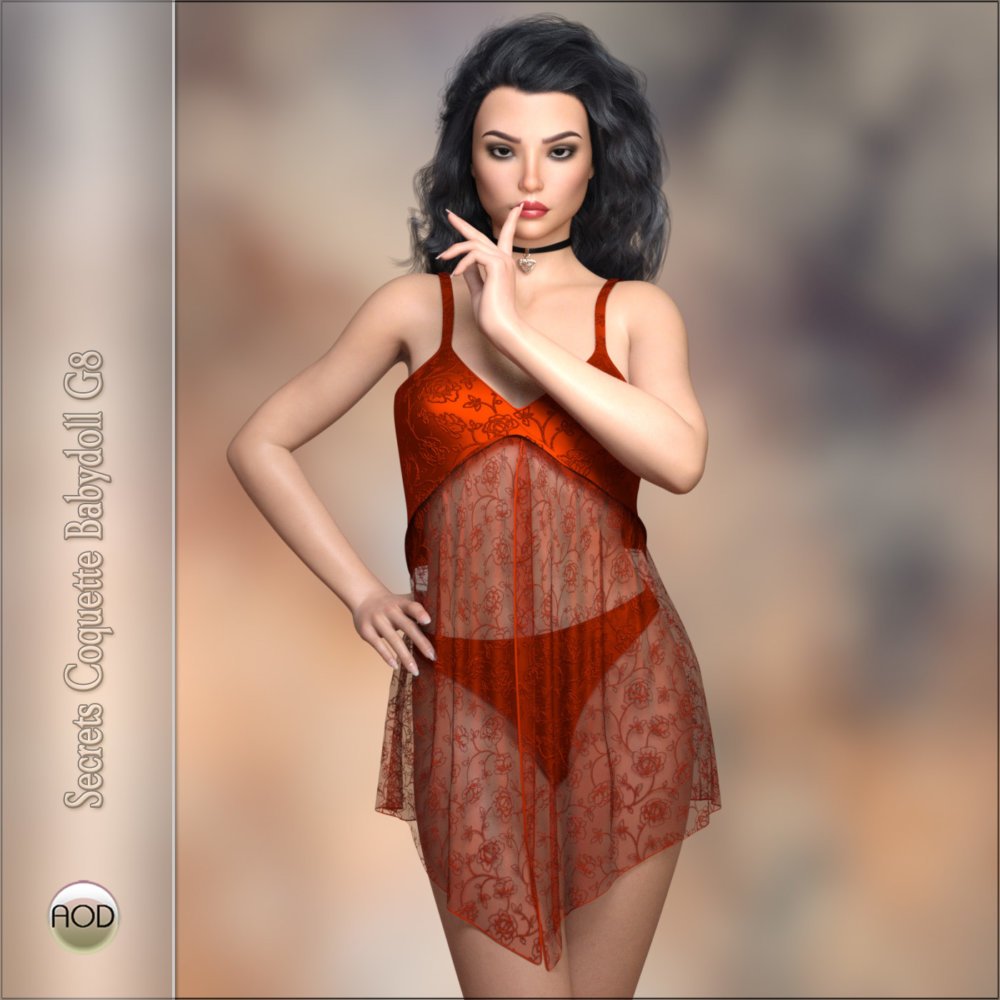 Secrets Coquette Babydoll G8