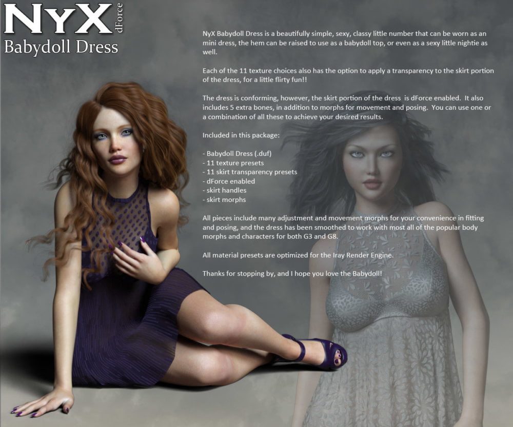 NyX dForce Babydoll Dress