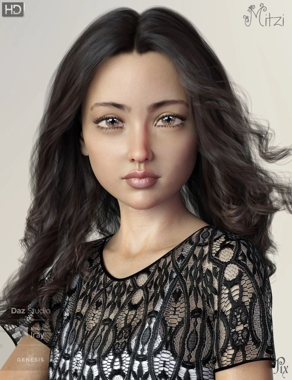 Pix Mitzi HD for Genesis 8 Female