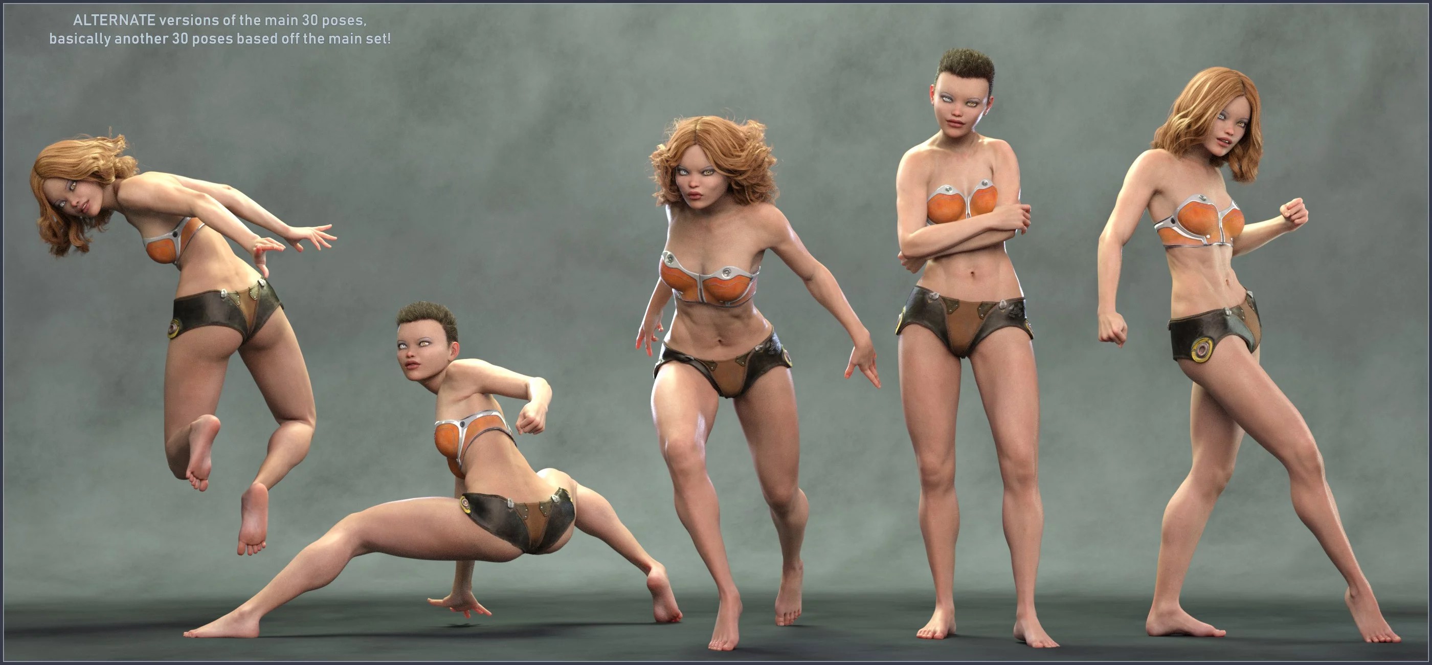 So Attitude poses for Genesis 8 Female