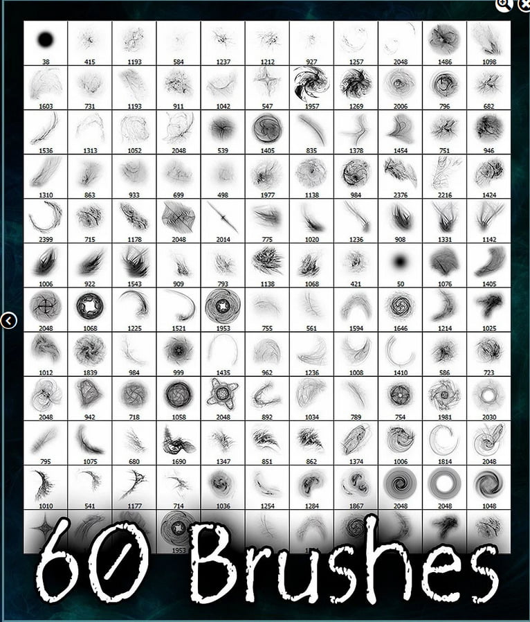 Magic Effects Brushes II for Photoshop