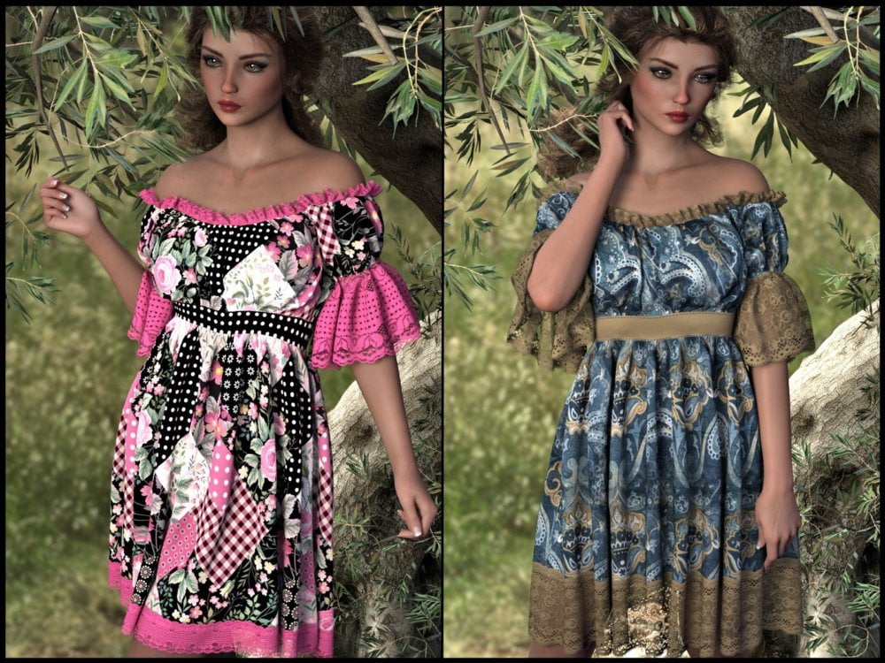 7th Ave: dForce - Little Darling Dress for G8F