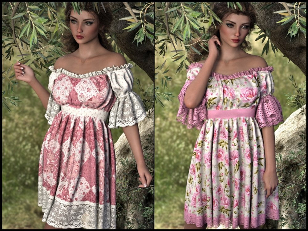 7th Ave: dForce - Little Darling Dress for G8F