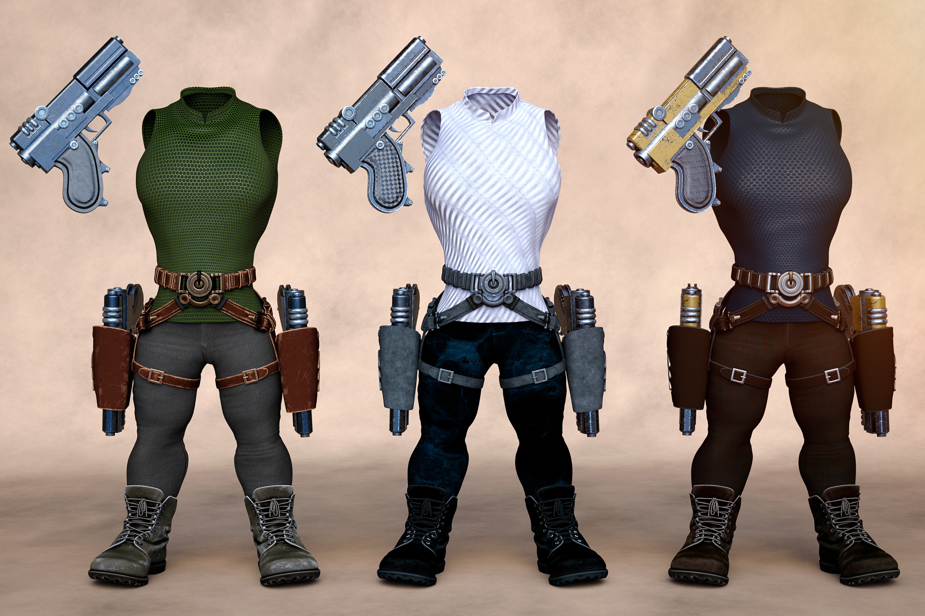Bounty Huntsman Outfit Textures