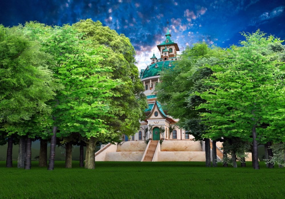 Forests Trees and Grass World Building Set