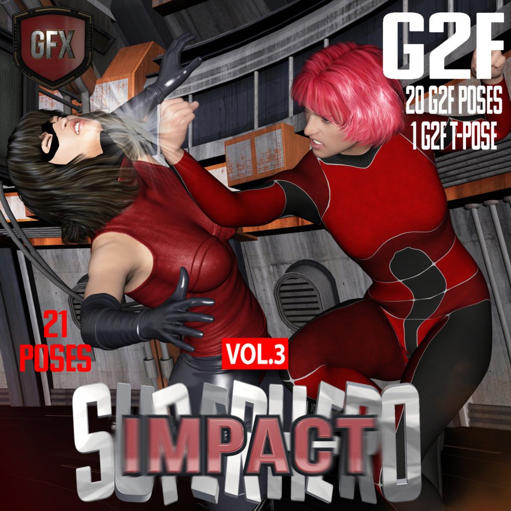 SuperHero Impact for G2F Volume 3