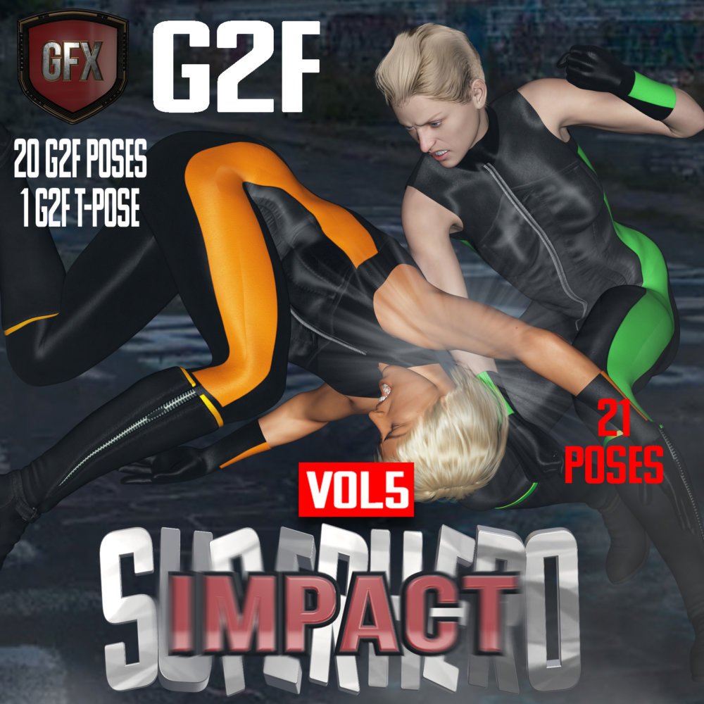 SuperHero Impact for G2F Volume 5