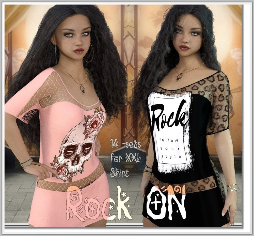 Rock ON- XXL-Shirt