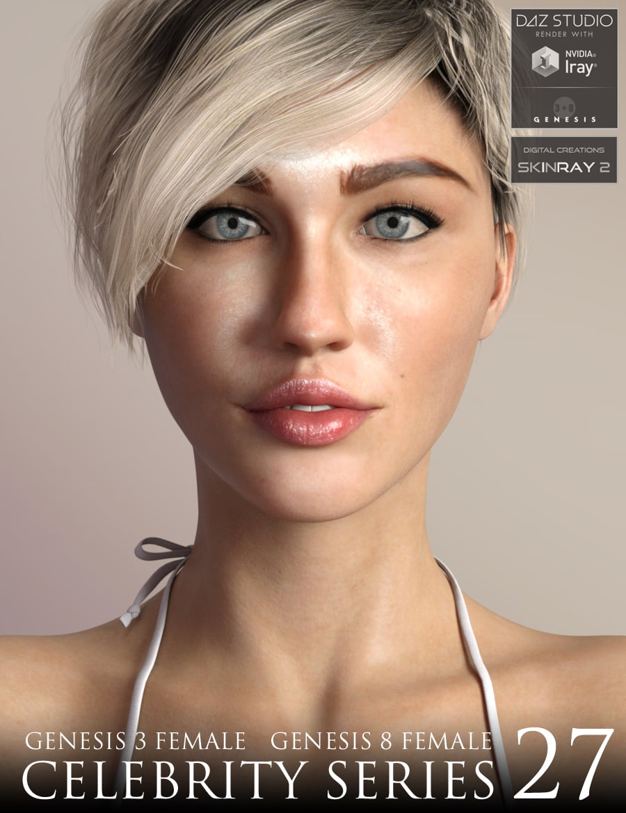 Celebrity Series 27 for Genesis 3 and Genesis 8 Female