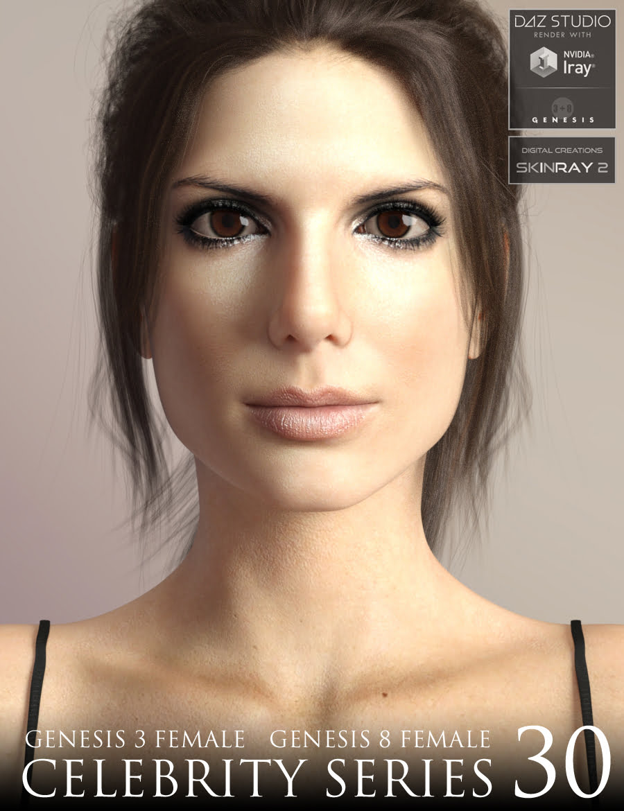 Celebrity Series 30 for Genesis 3 and Genesis 8 Female