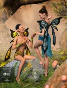Nocturnal Fay Wings for Genesis 8 Male(s) & Female(s)