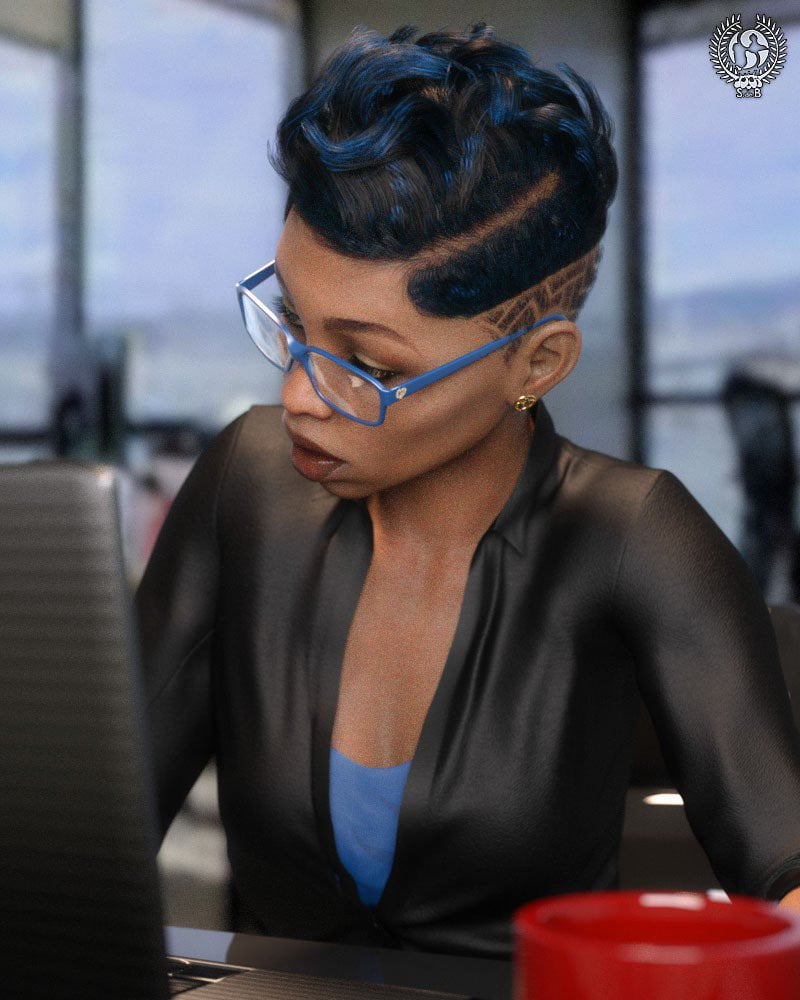 Short Classy Hair For Genesis 3 And 8 Female(s)