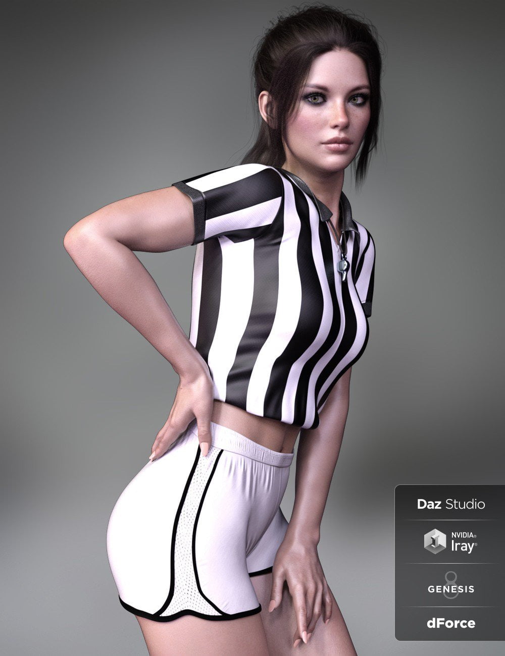 X-Fashion Uniform 03 for Genesis 8 Female(s)