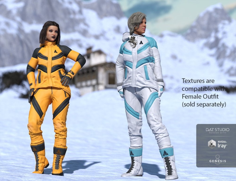 Winter Clothing for Genesis 8 Male(s)