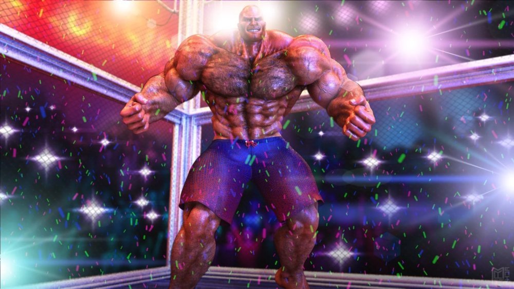 Colossus HD for Genesis 8 Male