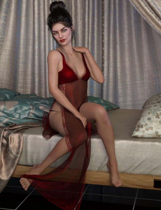 dForce Naomi's Lingerie Collection for Genesis 8 Female(s)