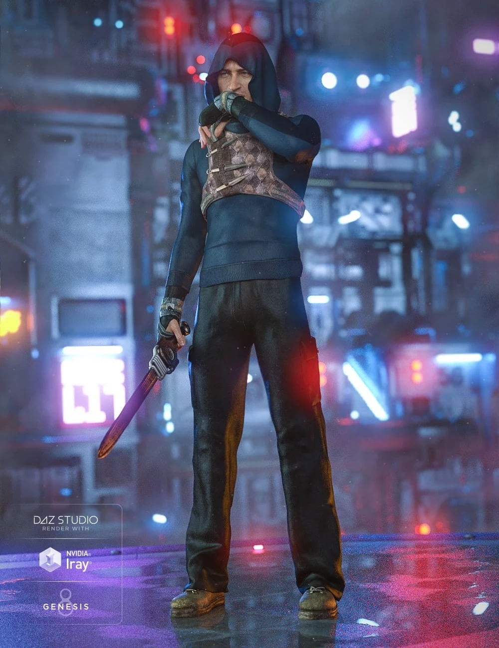 dForce Wanderer Outfit Textures