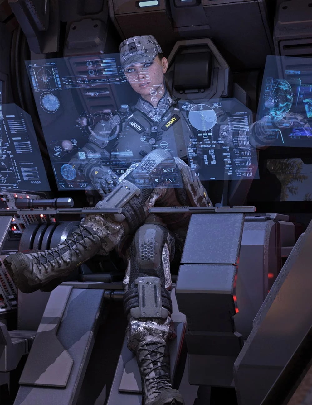 Insignia Expansion for ATLAS Armored Suit