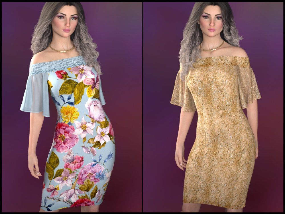 7th Ave: dForce - Shimmy Dress for G8F