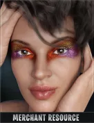 Stardust Glitter Fantasy Makeup