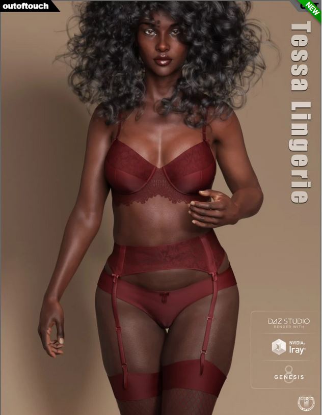 Tessa Lingerie for Genesis 8 Female(s)