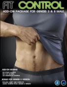 Fit Control Add-On for Genesis 3 & 8 Male