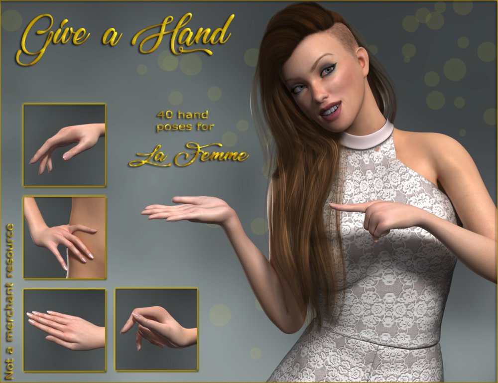 Give a Hand - Hands for La Femme