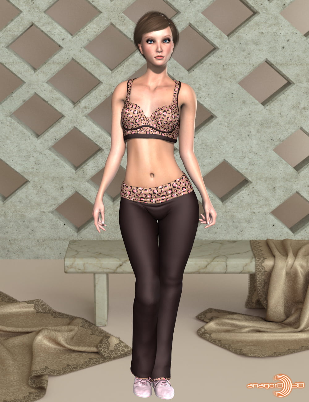 VERSUS - FADS Yoga Pants & Sports Bra for La Femme and Poser 11