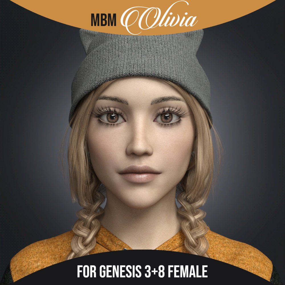 MbM Olivia for Genesis 3 and 8 Female
