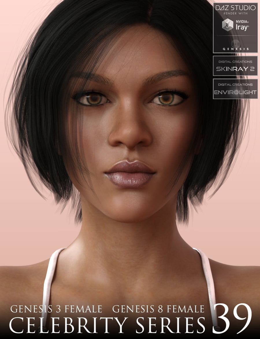 Celebrity Series 39 for Genesis 3 and Genesis 8 Female