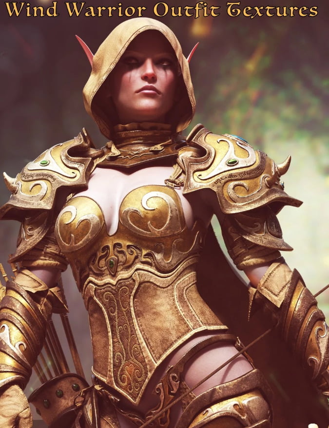 Wind Warrior Outfit Textures