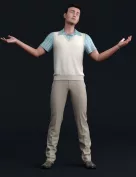 dForce Semi-Casual Outfit for Genesis 8 Male(s)