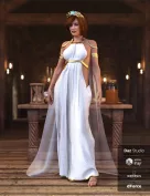 dForce Summer Muse Outfit for Genesis 8 Female(s)