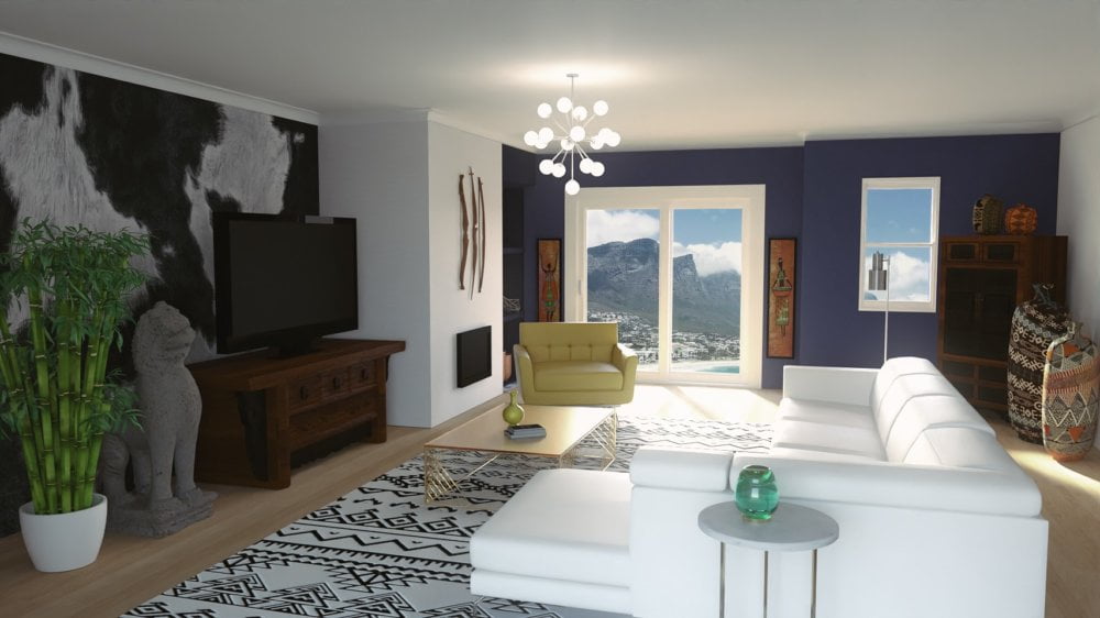 Eclectic Living Room