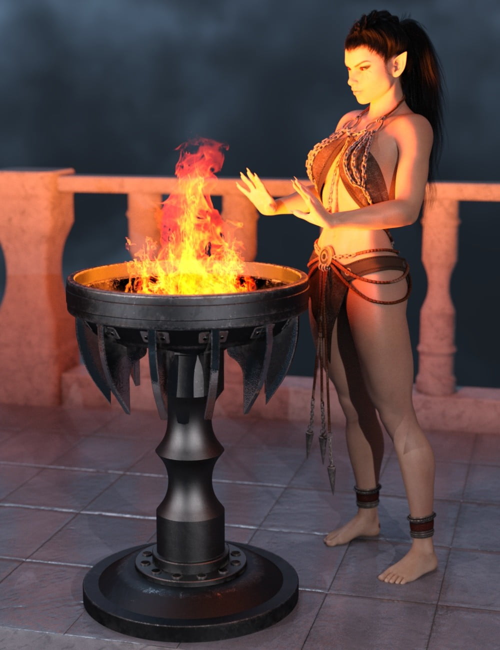 Fantasy Braziers