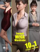 Formal MEGA Wardrobe for Genesis 8 Female(s)