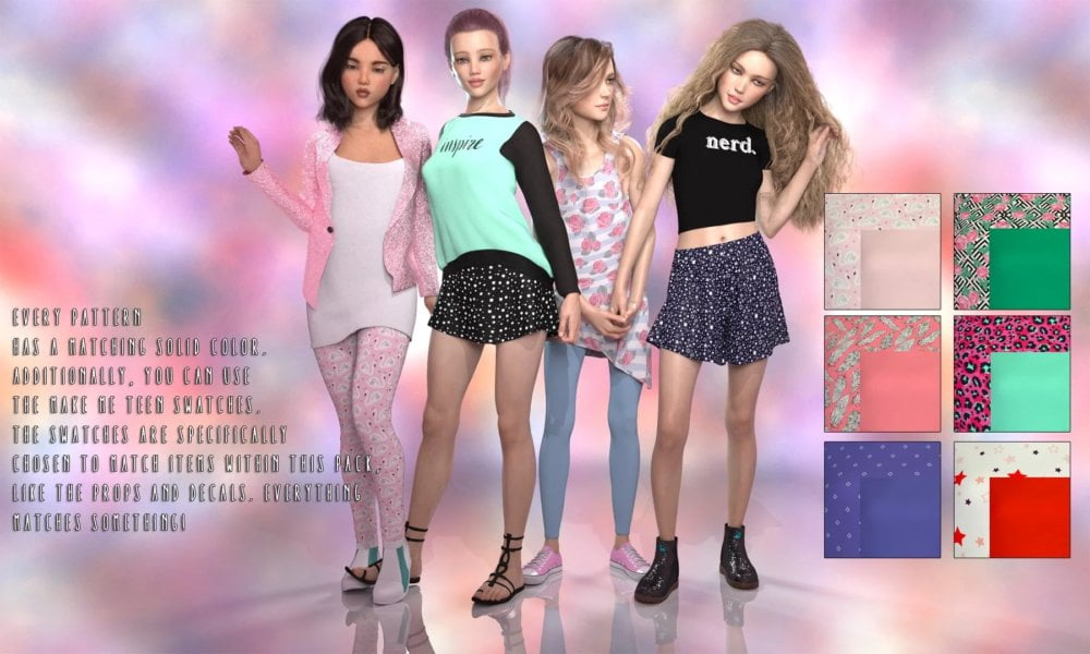 Make Me Teen for Genesis 8 Female(s)