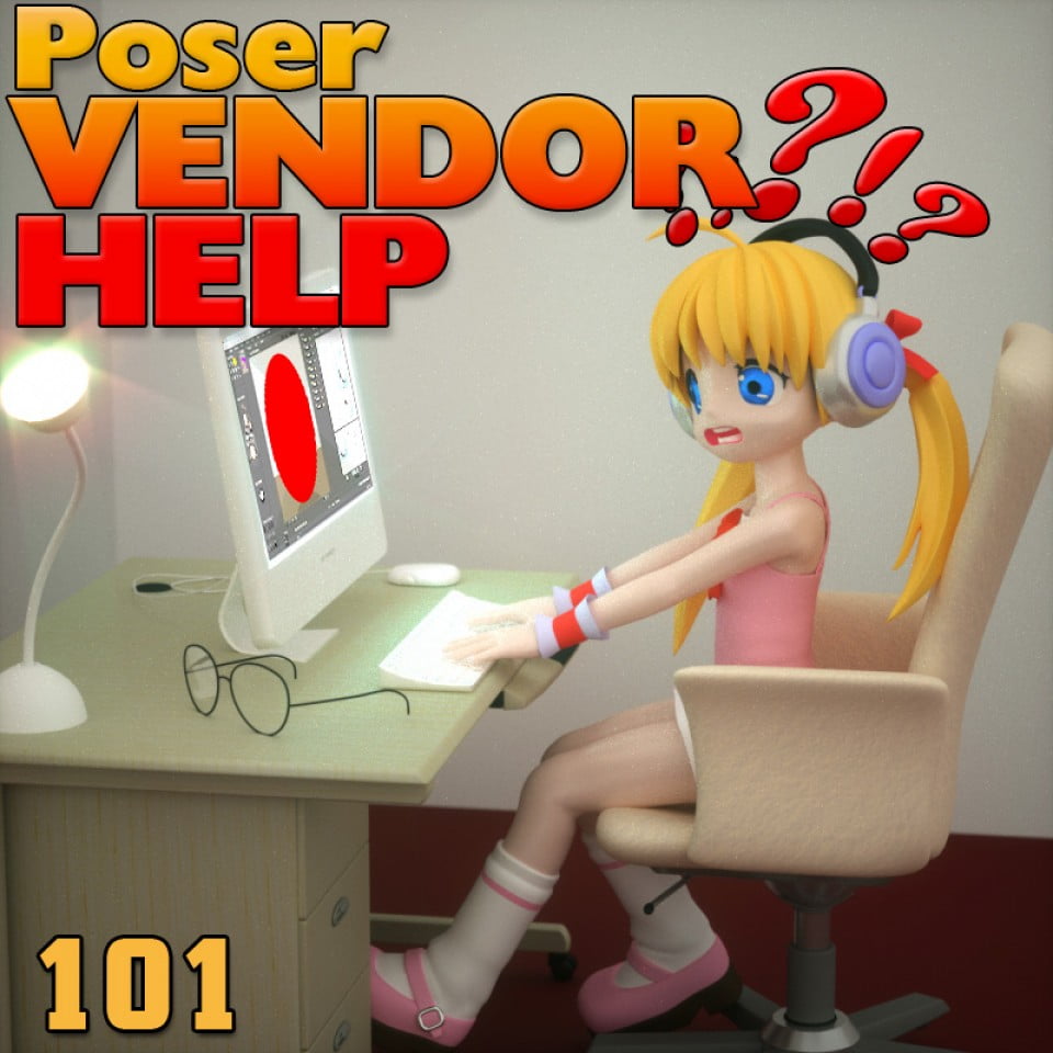 Poser Vendor Help 101