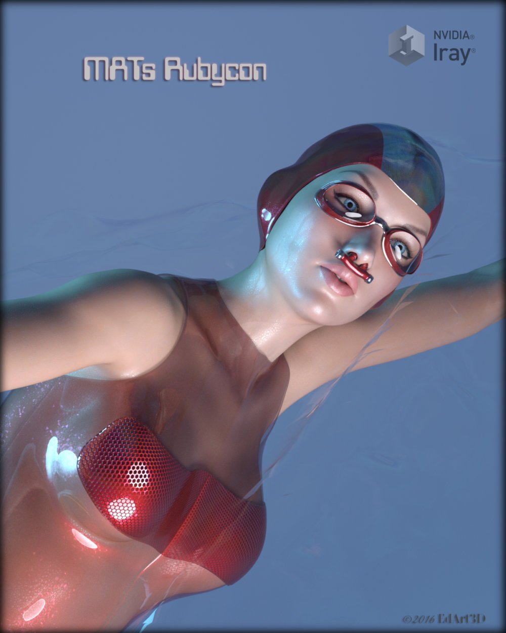 Athletic Futuristica for G3F - Swimming AddOn