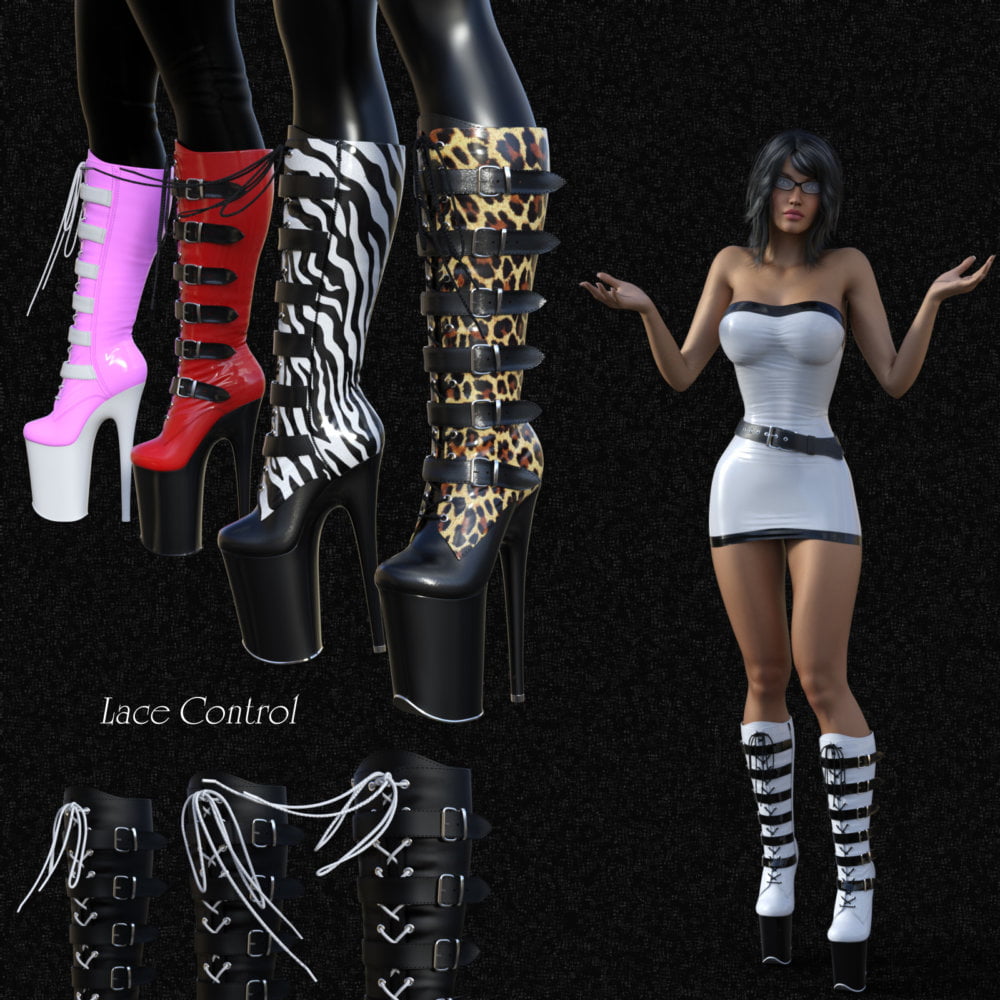 Gothic infinity for genesis 2 female and genesis 3 female