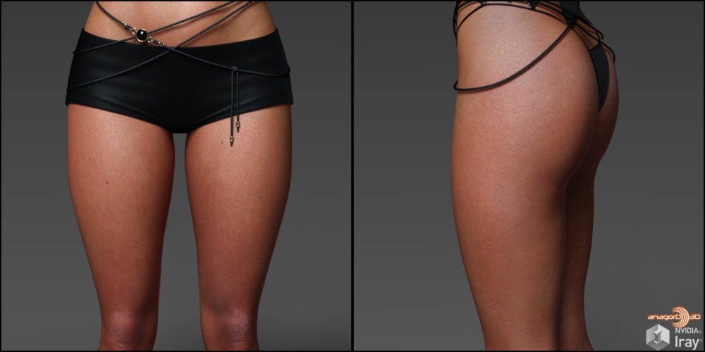 Glutes&Thighs Morphs for G3F Vol 1