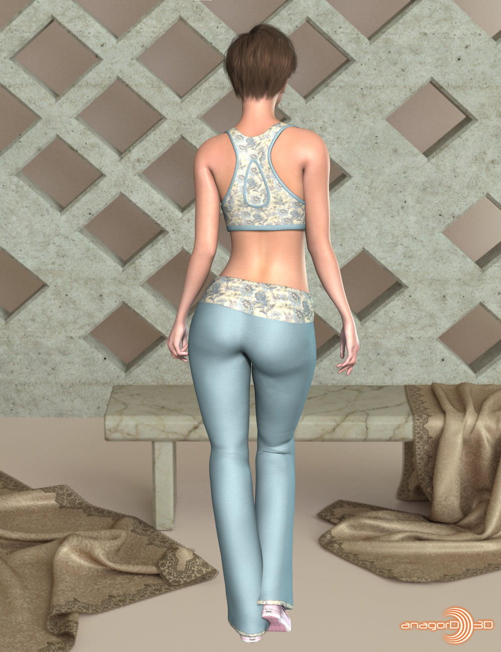 VERSUS - FADS Yoga Pants & Sports Bra for La Femme and Poser 11