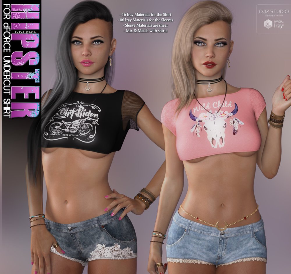 Hipster for dForce Undercut Shirt